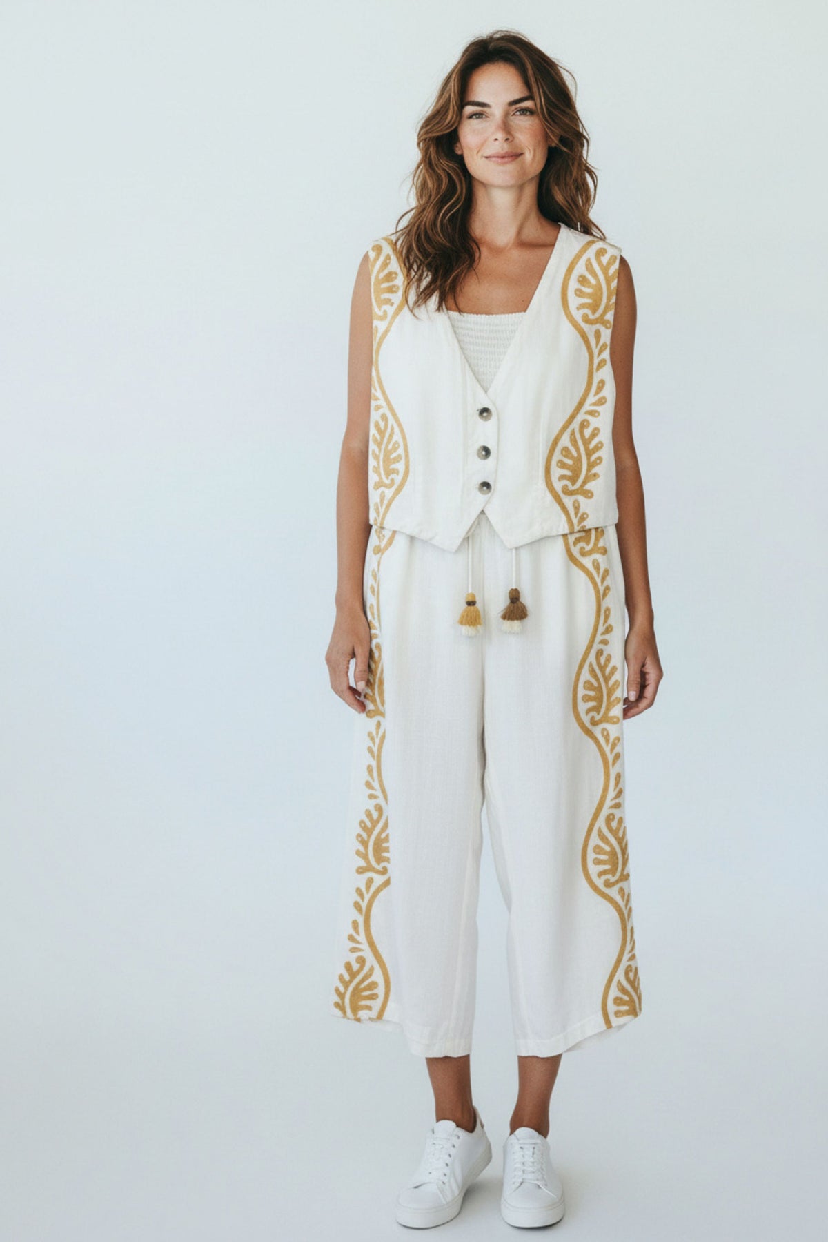 Cojunto Boho Amarillo