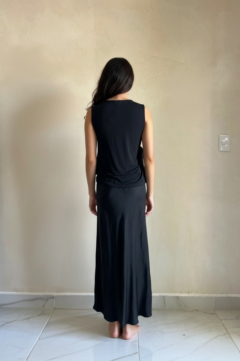 Black Link Blouse