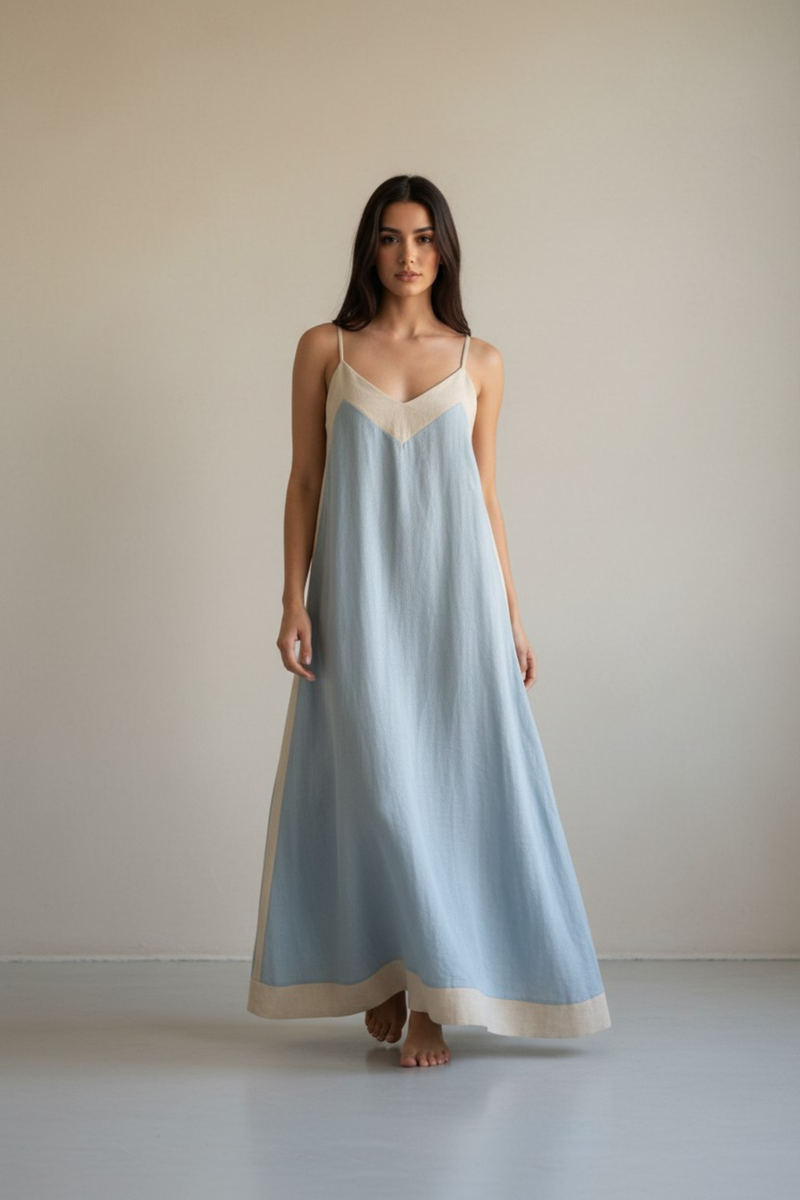 Vestido Ícono Azul