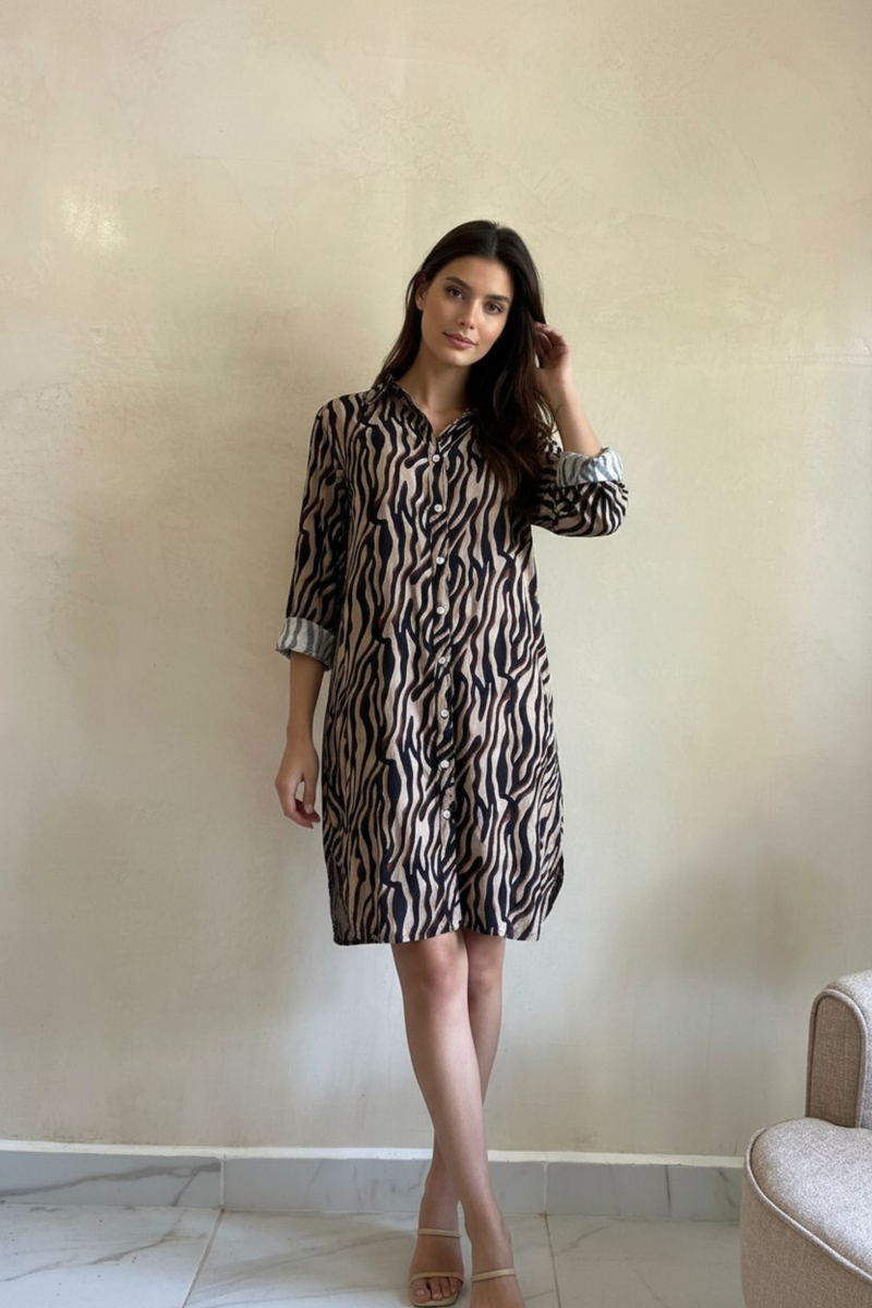 Vestido Cebra
