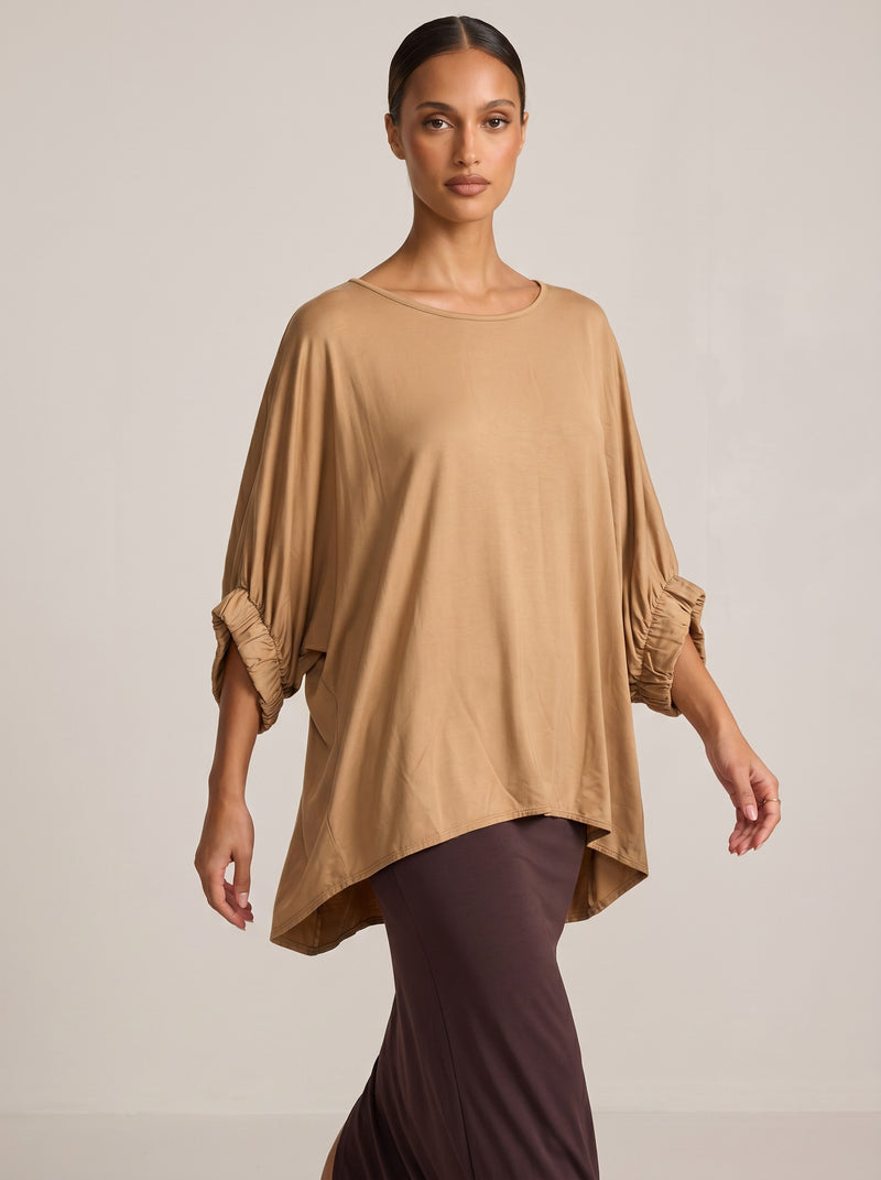 Blusa Alas Café