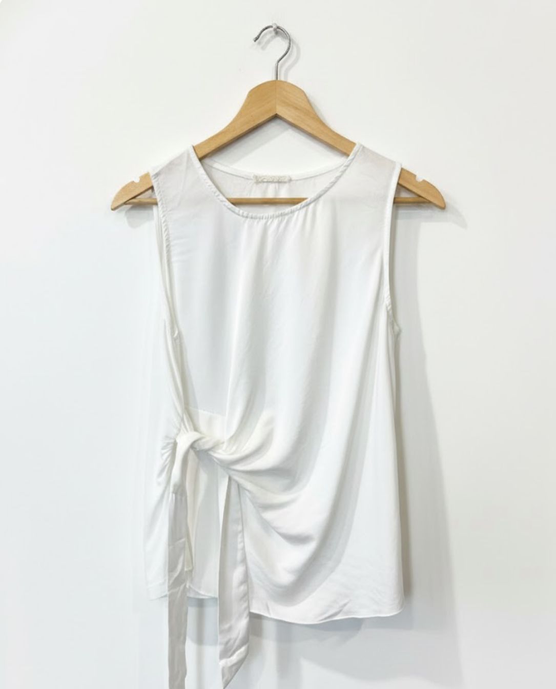 Blusa Enlace Blanca