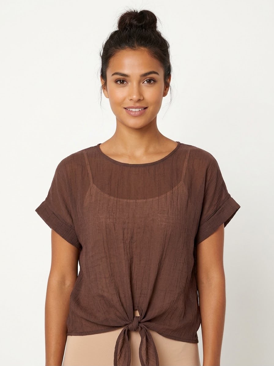 Blusa Nudo Tulúm Negro