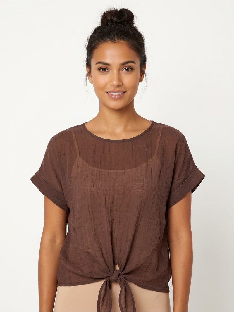 Blusa Nudo Tulúm Negro