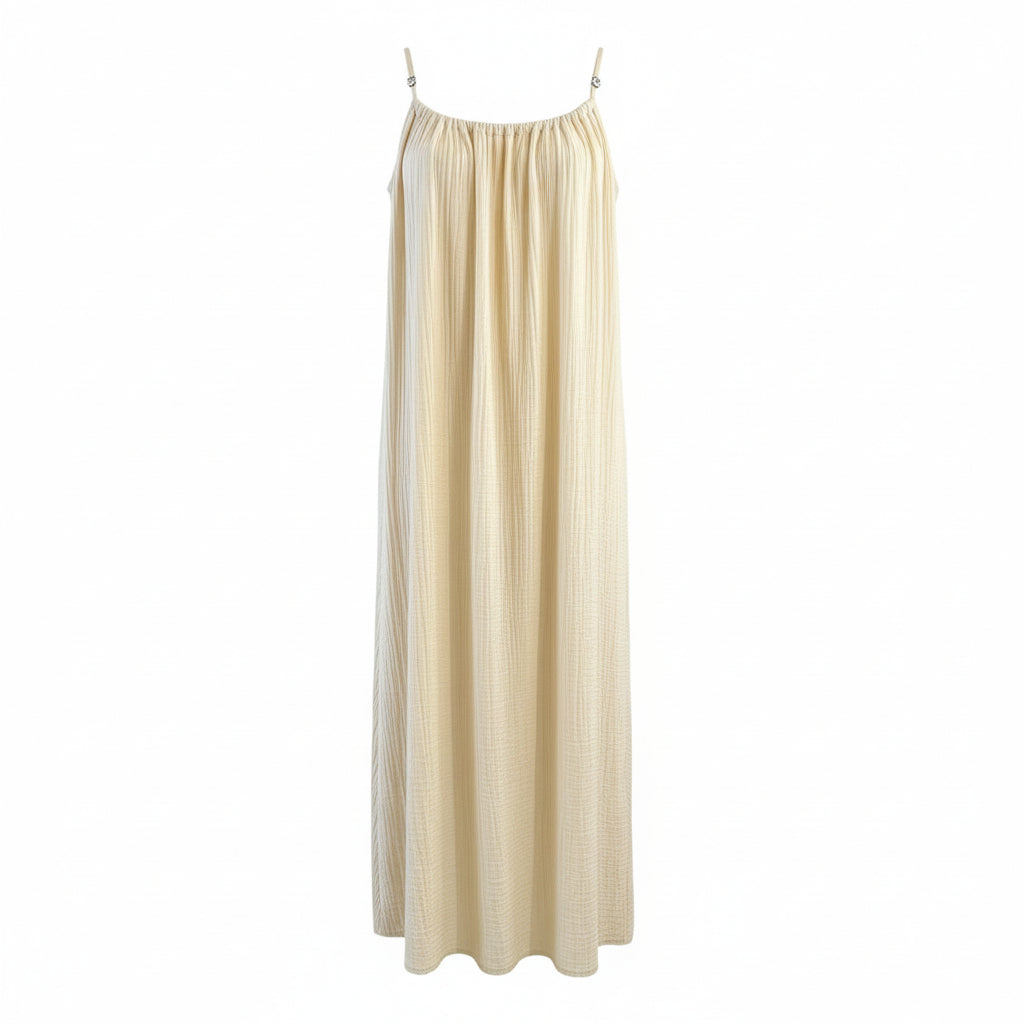 Vestido Paz Beige