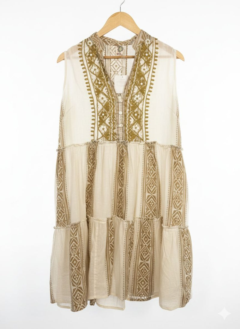 Vestido Ébano Beige