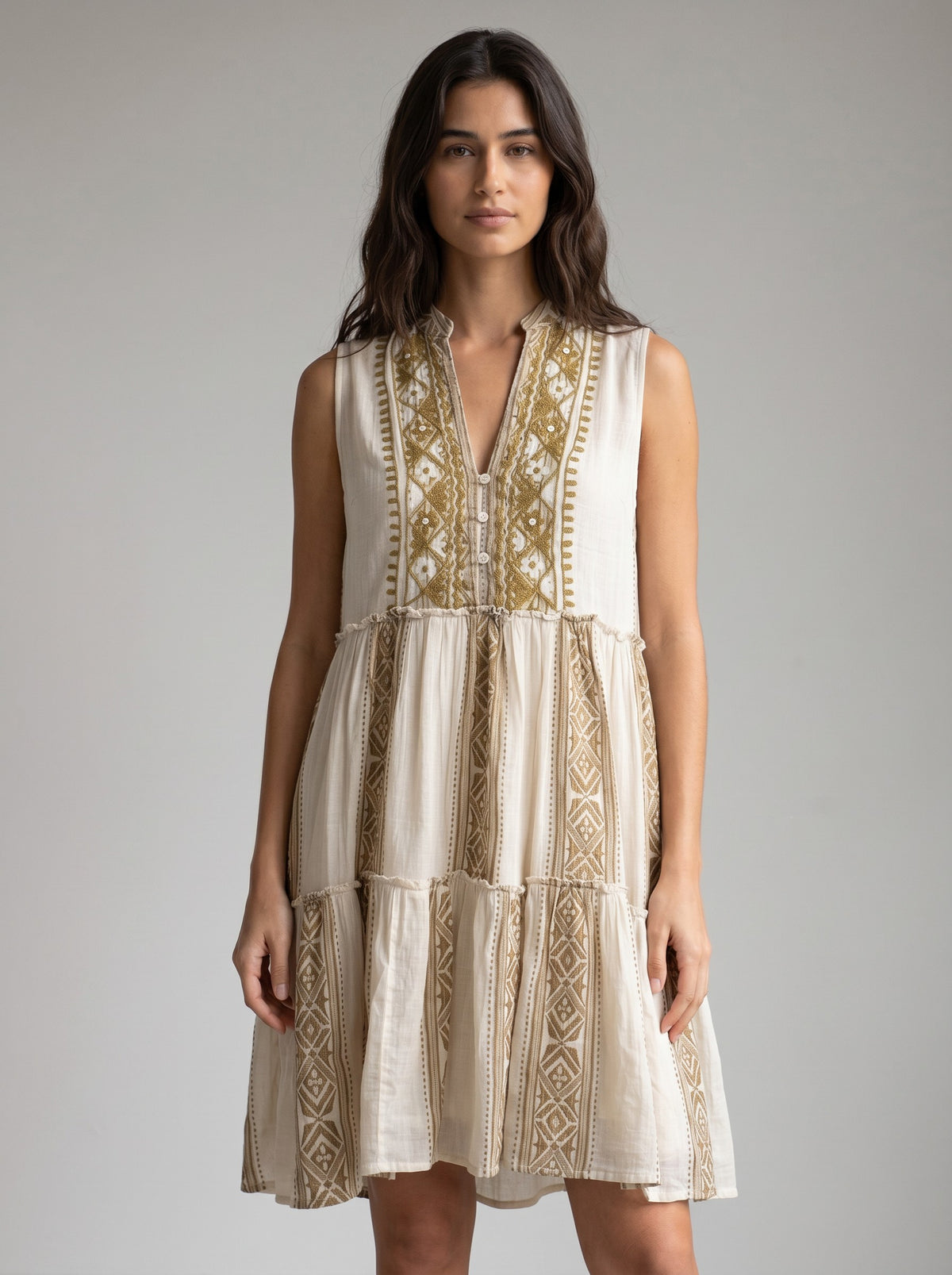 Vestido Ébano Beige