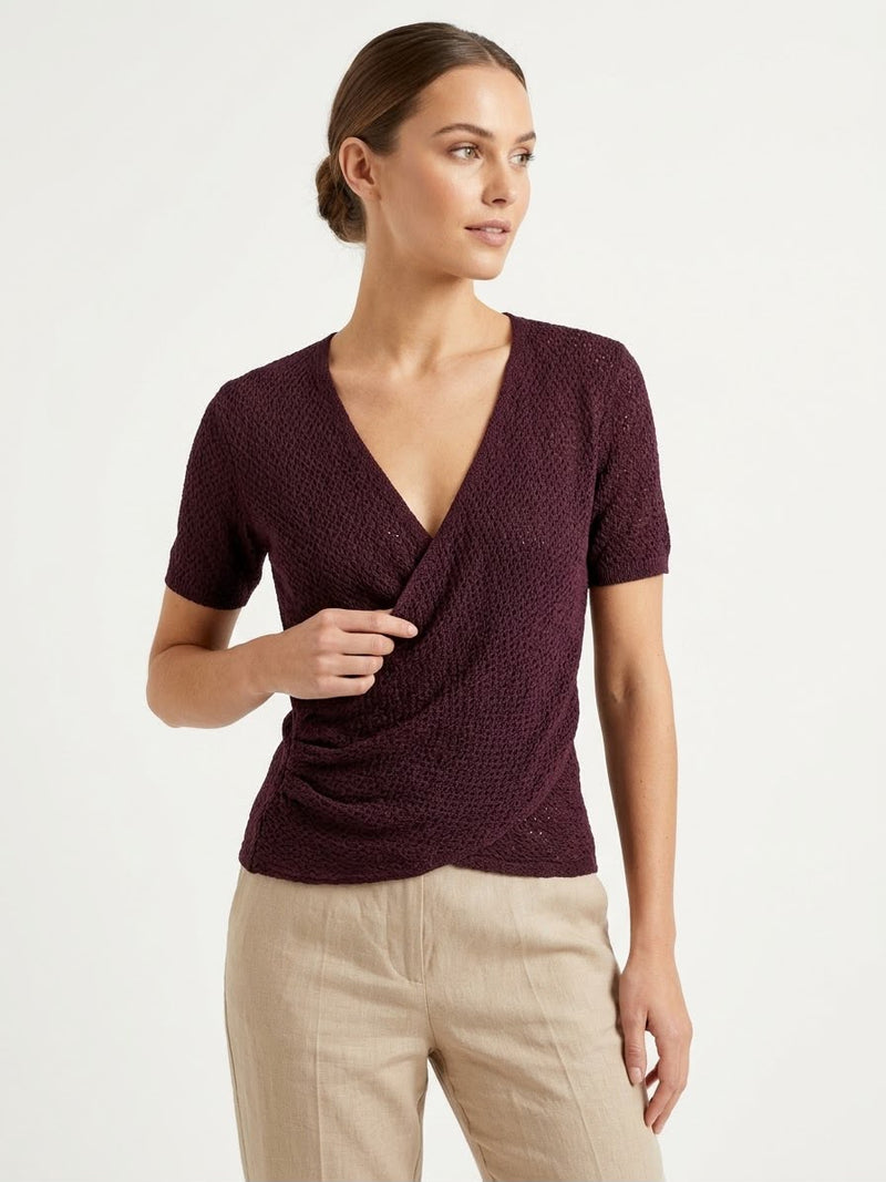 Blusa cruzada