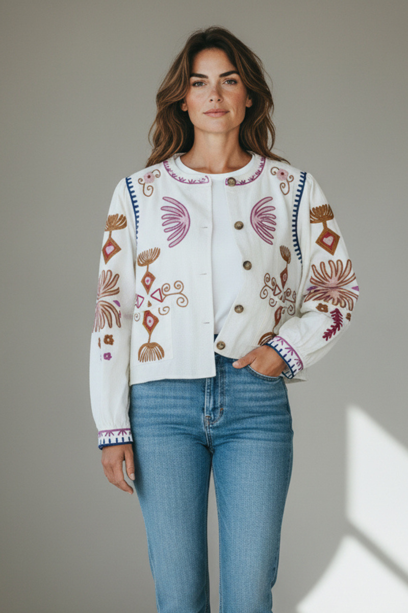 Chaqueta Ibiza Blanco