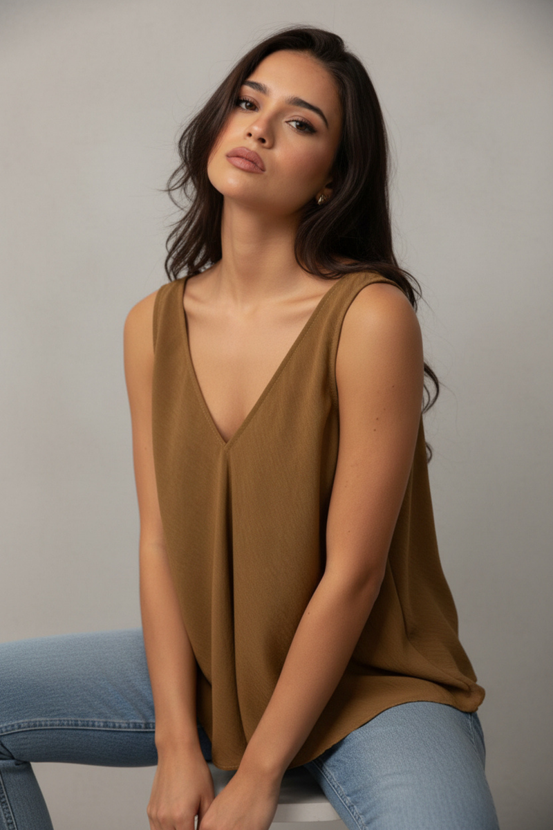 Aquamarine Flared Blouse
