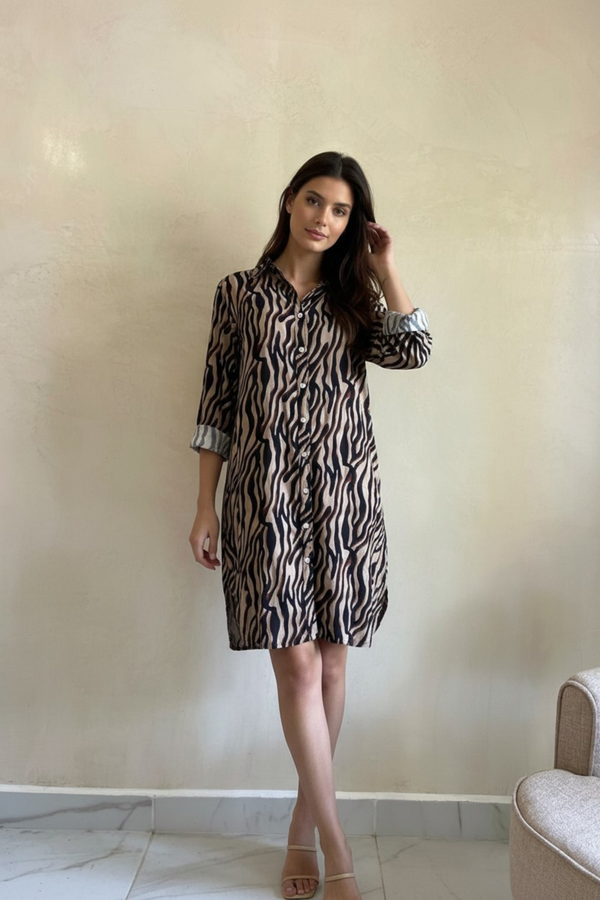 Vestido Cebra