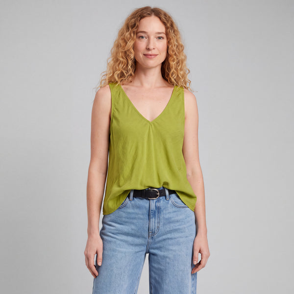 Blusa Evasé Pistacho