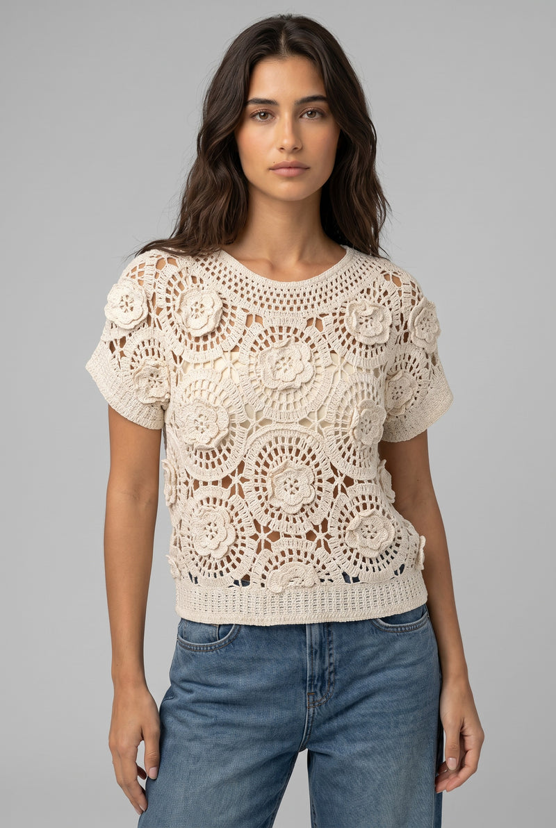 Blusa Crochet