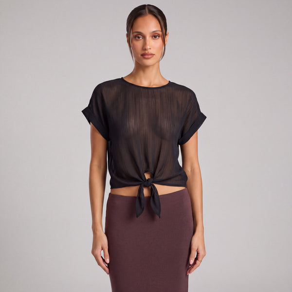 Blusa Nudo Tulúm Negro