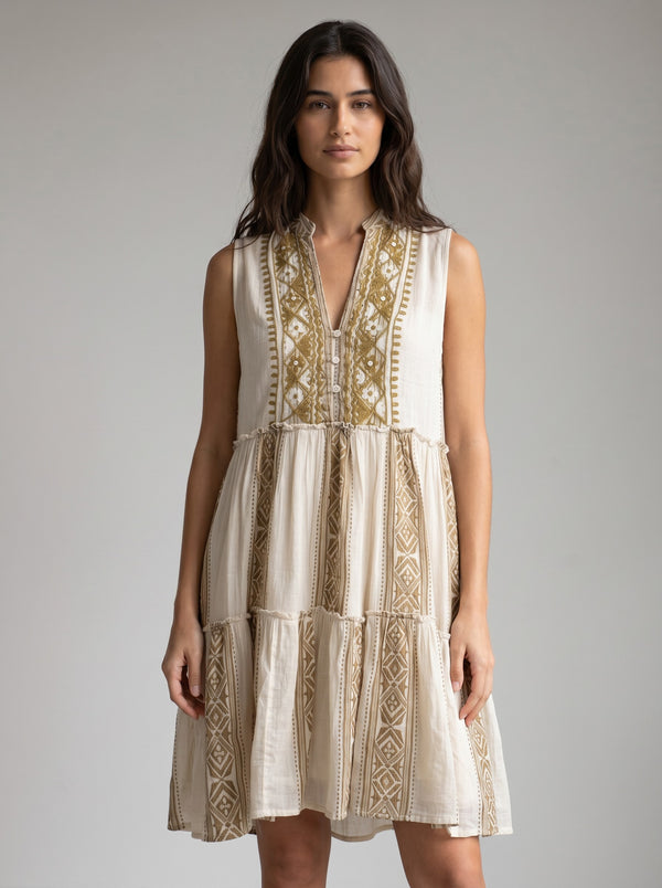 Vestido Ébano Beige