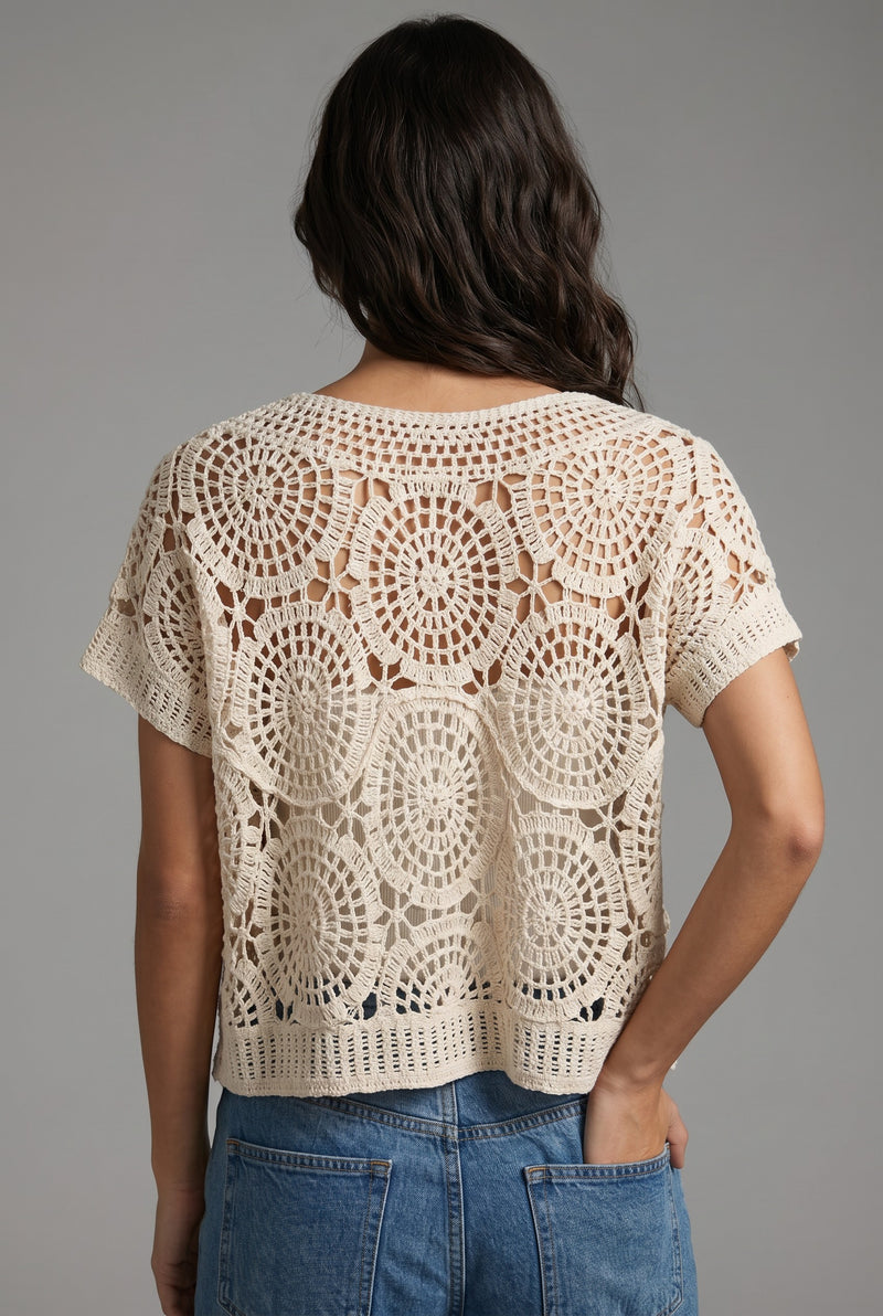 Blusa Crochet