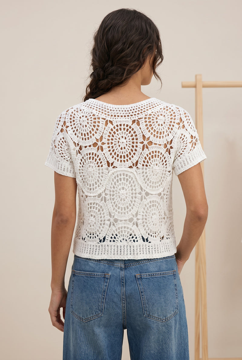 Blusa Crochet