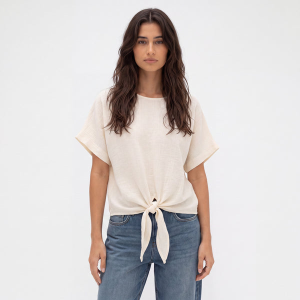 Blusa Nudo Algodón