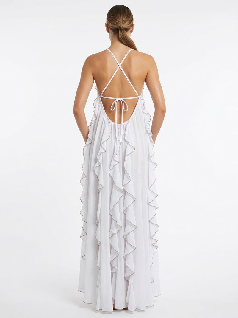 Vestido Volantes