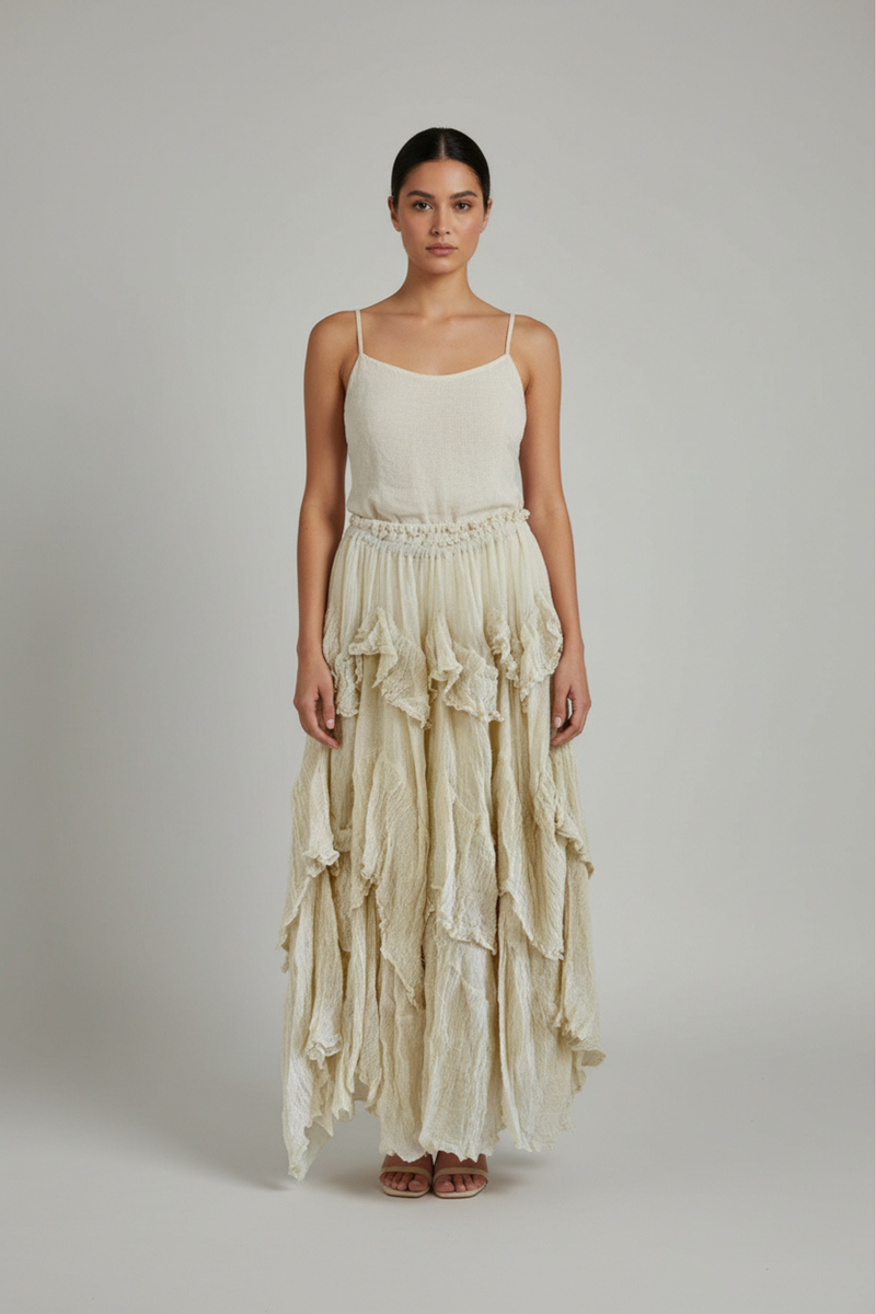 Aura Ivory Skirt