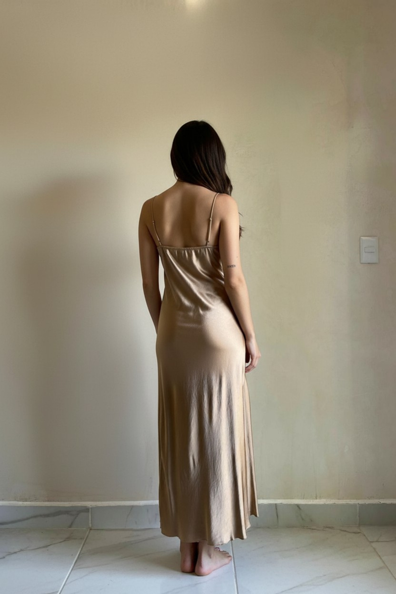 Vestido Sol Café